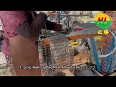 2.8mm Diameter 600mm Roestvrij Razor prikkeldraad Sterk Duurzaam Hoog Tensile