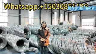 Concertina scheermesdraad bestaat uit binnendraad en scheermesje