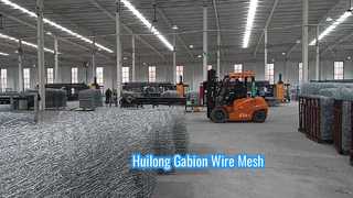 Gegalvaniseerde Gabion Wire Mesh Box Ready Goods in werkplaats