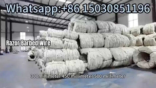 Concertina scheermes prikkeldraad beveiliging scheermesdraad verpakking