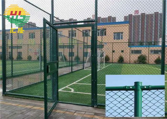 50 X 50 Mesh 7ft Tall Chain Link Wire Fence Sports Ground Engineering Contracting