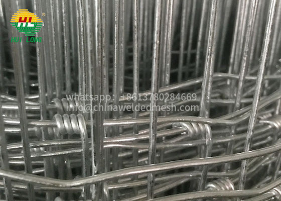 HUILONG Hinge Joint Wire Mesh , Farming Fencing Galvanised Wire Height 100CM