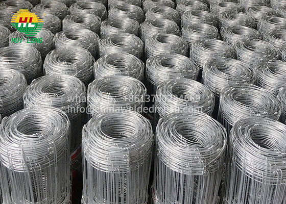 HUILONG Hinge Joint Wire Mesh , Farming Fencing Galvanised Wire Height 100CM