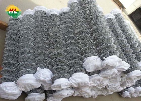 Diameter 2mm Chain Link Wire Fence Q195 Q235 Material SGS certificate