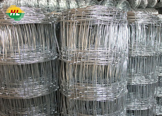 Cattle Fencing 8 90 15 Hinge Joint Wire Mesh Silver With High Tensile