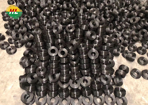 Light Weight Iron Binding Wire , Black Soft 16 Gauge Black Annealed Wire