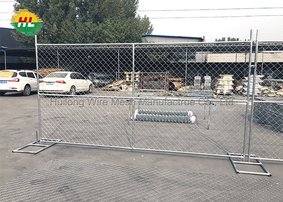 Philippines Standard 50X50mm Chain Link Wire Fence , 2.5mm Cyclone Mesh Fencing