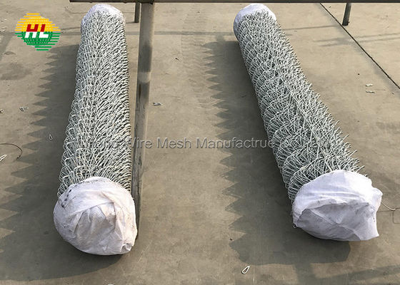 4 Foot Silver Chain Link Fence Q195 Q235 For Boundary Fencing