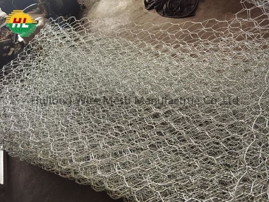 River Banks Gabion Stone Mattresses 6x8cm For Prevent Water Wind Destroying