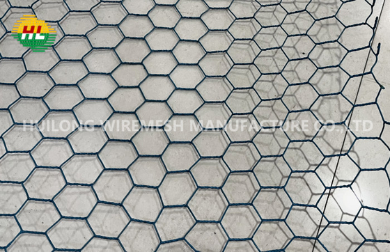 Stainless Steel 150 Feet Length Hexagonal Wire Netting Mesh Plastic Coated