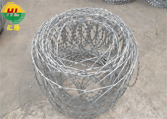 Flat Wrap Concertina Razor Wire Continue Loops Roll