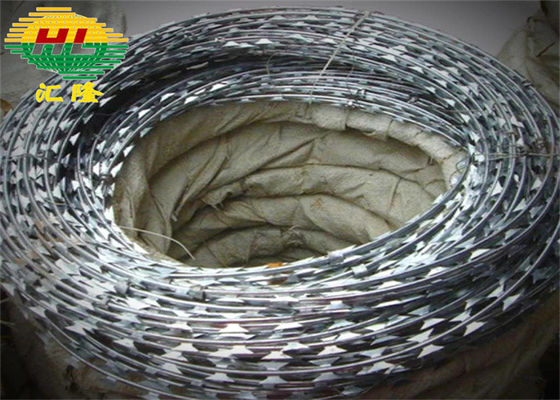 Gegalvaniseerde Militaire Concertina Razor Wire Fence Bto-22