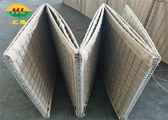 Hl1-12 Galfancoated Hesco Defensive Barriers Robot Laslengte 1,21m-33m