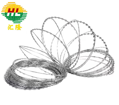 Militaire defensie gegalvaniseerde BTO-18 Concertina Razor Wire Fence