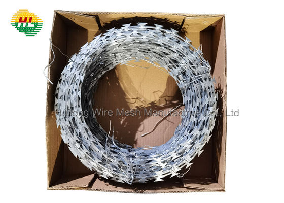 2,5 mm concertina-scheermesdraad 100 m per rol roestvrij staal