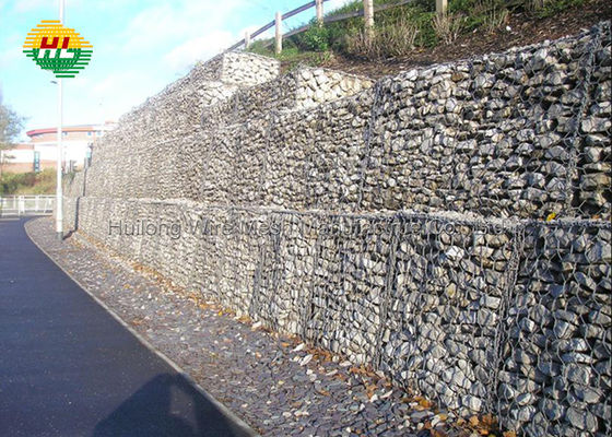 100x120mm Hexagonaal Gabion Doosweer bestand voor Damrestauratie
