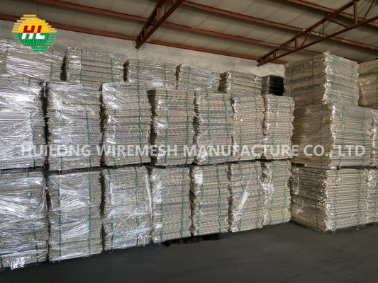 Zware Gegalvaniseerde Hesco-Vloedbarrières 75x75mm Verdedigingsmuur
